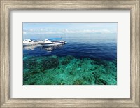 Diving Boat, Sipadan, Semporna Archipelago, Borneo, Malaysia Fine Art Print