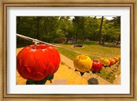 Lanterns, Haeinsa Temple Complex, Gayasan National Park, South Korea Fine Art Print