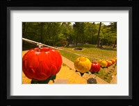 Lanterns, Haeinsa Temple Complex, Gayasan National Park, South Korea Fine Art Print
