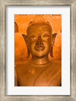 Buddha Images at Wat Si Saket, Vientiane, Laos Fine Art Print