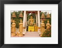 Buddha Image at Wat Si Saket, Laos Fine Art Print