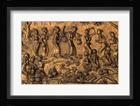 Mural Inside Wat Mai, Luang Prabang, Laos Fine Art Print