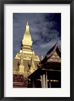 Pha That Luang (Great Stupa), Vientiane, Laos Fine Art Print