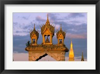 Asia, Laos, Vientiane, That Luang Temple Fine Art Print