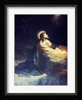 Christ in the Garden of Gethsemane Heinrich Hoffmann (1824-1911 German) Fine Art Print