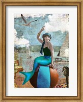 Beach Mermaid Fine Art Print