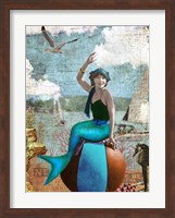 Beach Mermaid Fine Art Print