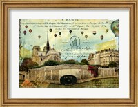Notre Dame Balloons Fine Art Print