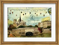 Notre Dame Balloons Fine Art Print