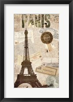 Sepia Paris Fine Art Print