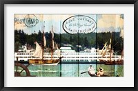 Tall Ships On The Sound Fine Art Print