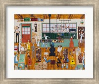A Day At The General Store Fine Art Print