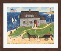 Grandma's Seaside Cottage Fine Art Print