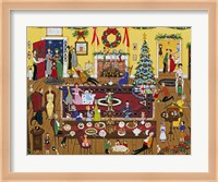 The Holidays With Family And Friends Fine Art Print