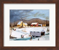 Winter Crossing Fine Art Print