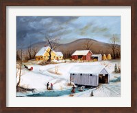 Winter Crossing Fine Art Print