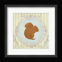 Forest Cameo I Framed Print