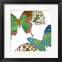 Scattered Butterflies I Fine Art Print