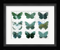Layered Butterflies I Fine Art Print