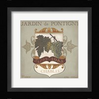 Vintage Wine Labels I Framed Print