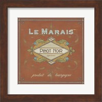 Vintage Wine Labels II Fine Art Print