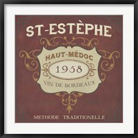 Vintage Wine Labels IV Fine Art Print