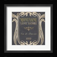 Vintage Wine Labels V Framed Print