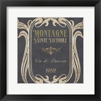 Vintage Wine Labels V Framed Print