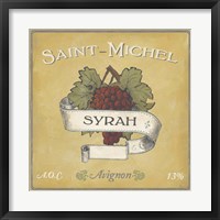 Vintage Wine Labels VI Fine Art Print
