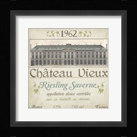 Vintage Wine Labels VII Framed Print