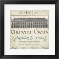 Vintage Wine Labels VII Framed Print