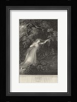 Hamlet - drawing Framed Print