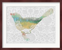 Patterned Bird I Fine Art Print