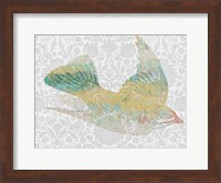 Patterned Bird III Fine Art Print