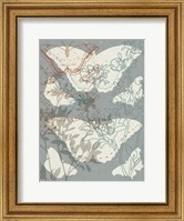 Flowers & Butterflies I Fine Art Print