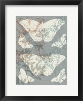 Flowers & Butterflies I Fine Art Print