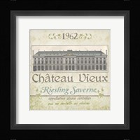 White Wine Labels III Fine Art Print