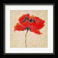 Vivid Red Poppies III Fine Art Print