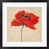 Vivid Red Poppies III Fine Art Print