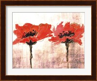 Vivid Red Poppies V Fine Art Print