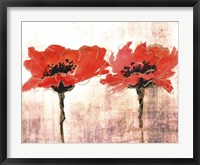 Vivid Red Poppies V Fine Art Print