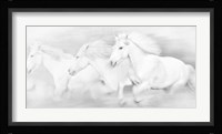 All the White Horses Framed Print