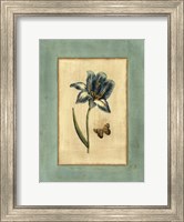Crackled Spa Blue Tulip I Fine Art Print