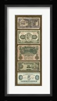 Foreign Currency Panel I Fine Art Print