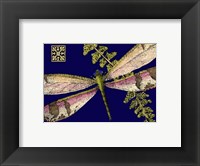 Mini Shimmering Dragonfly II Fine Art Print