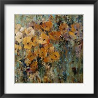 Amber Poppy Field II Fine Art Print