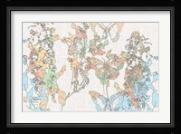 Flight Plan I Framed Print