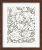 Floral Pattern Sketch I Fine Art Print