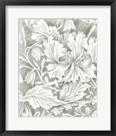 Floral Pattern Sketch I Fine Art Print