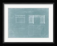 Library Tables Framed Print